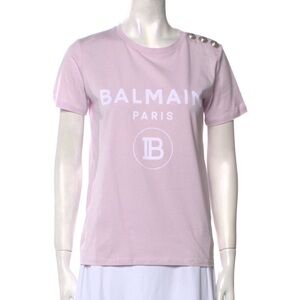 Balmain Graphic Printed Crew Next T-shirt xxs